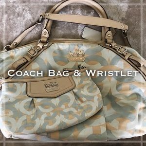 Coach Bag & Wristlet